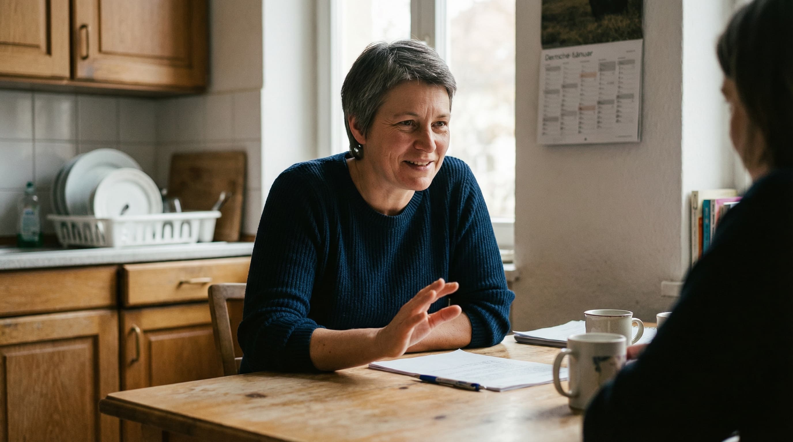 Pflegeberaterin am Telefon — persönliche Beratung