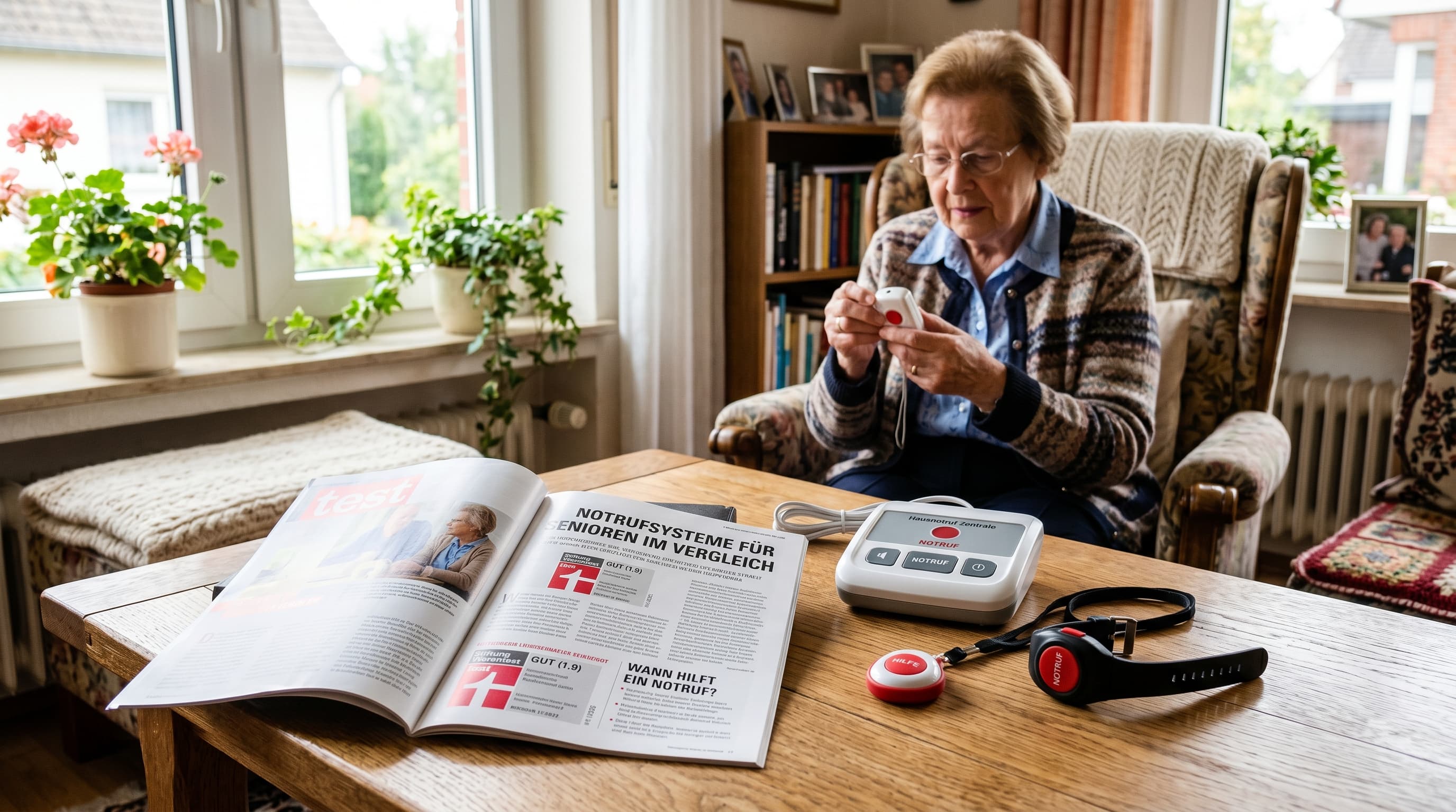 Hausnotruf Stiftung Warentest 2026: Wer wurde wie bewertet?