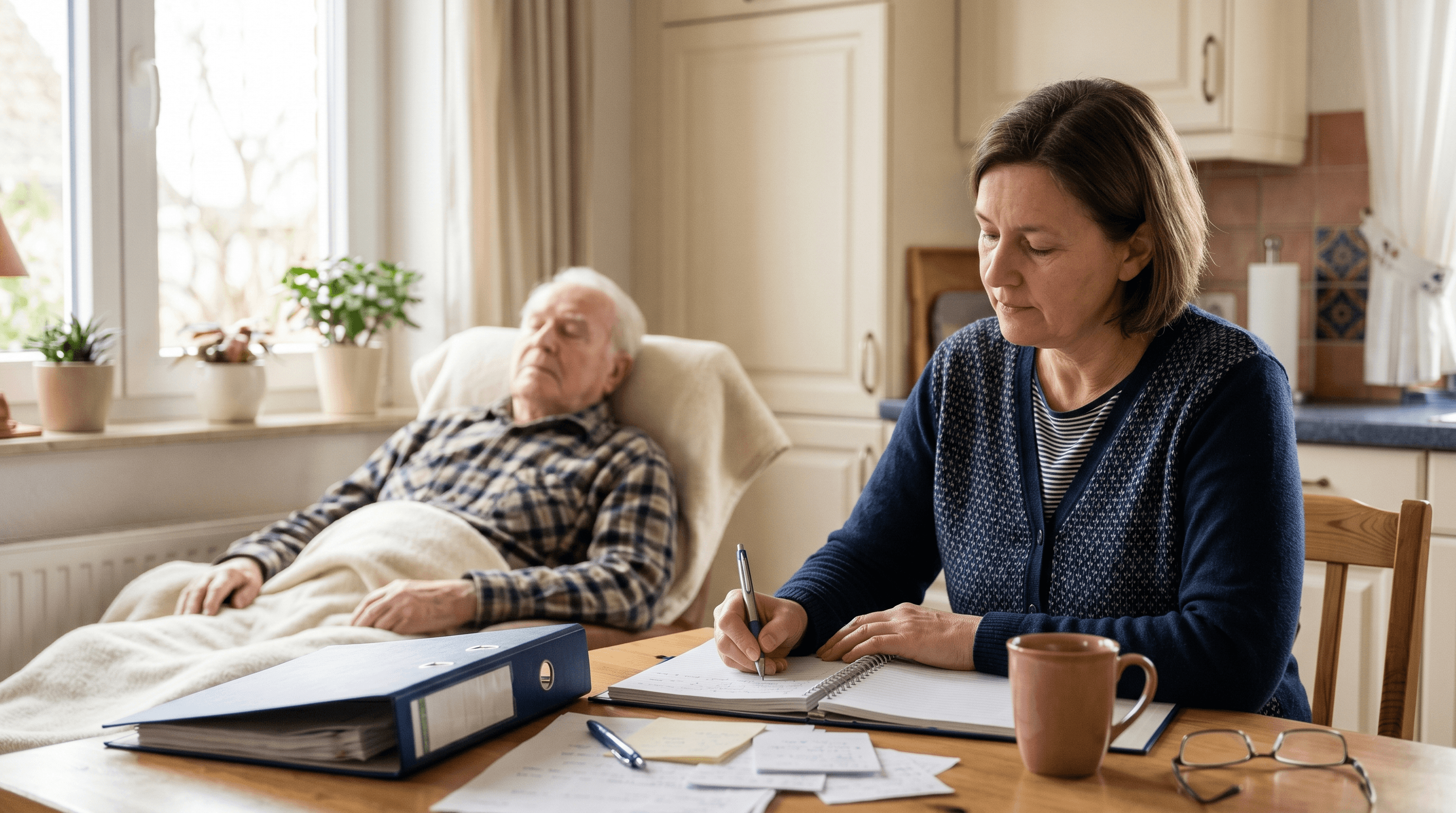 Notfallplan: Wenn der pflegende Angehörige selbst ausfällt