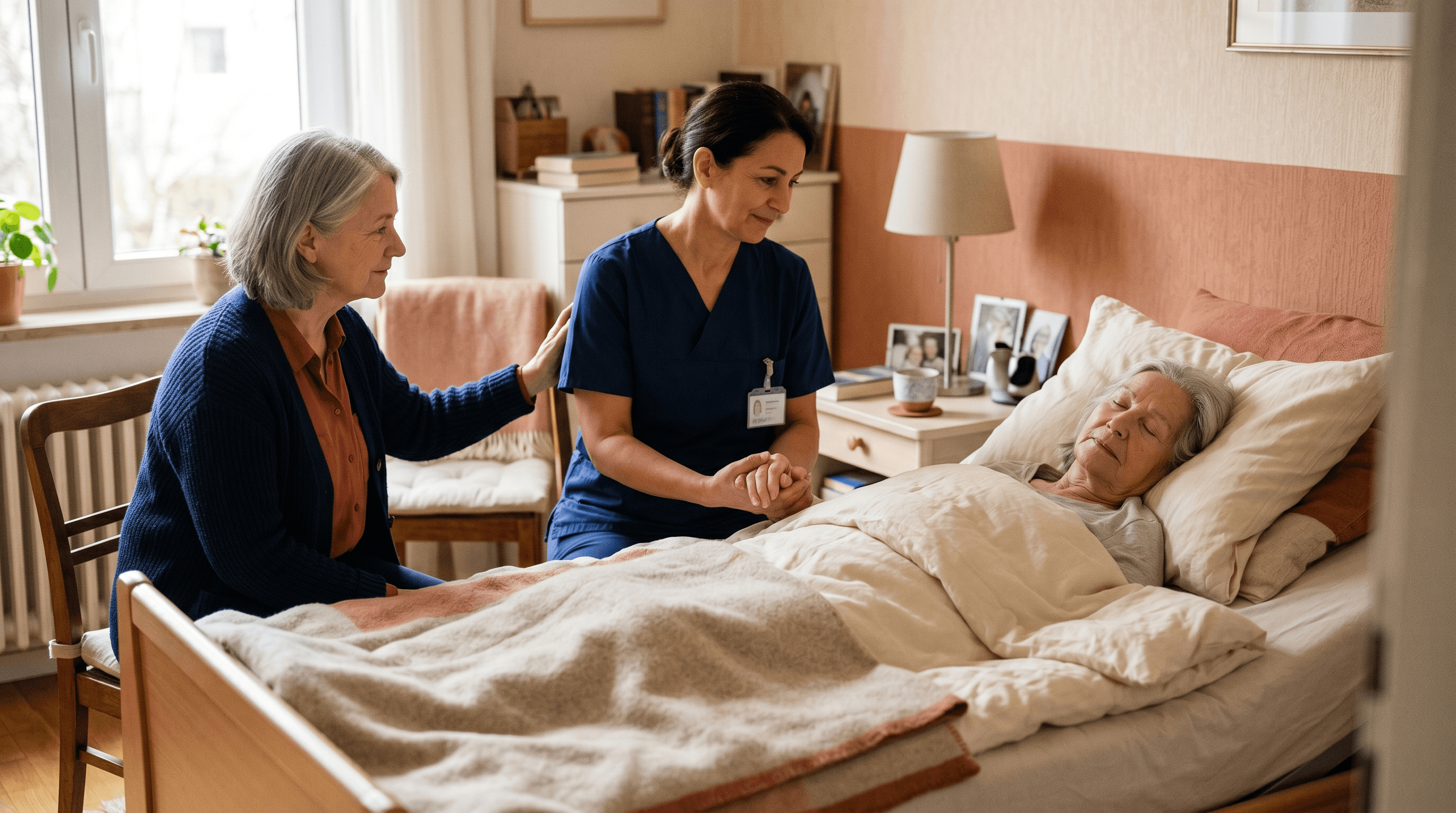 Palliativpflege zu Hause: Würdevoll bis zuletzt