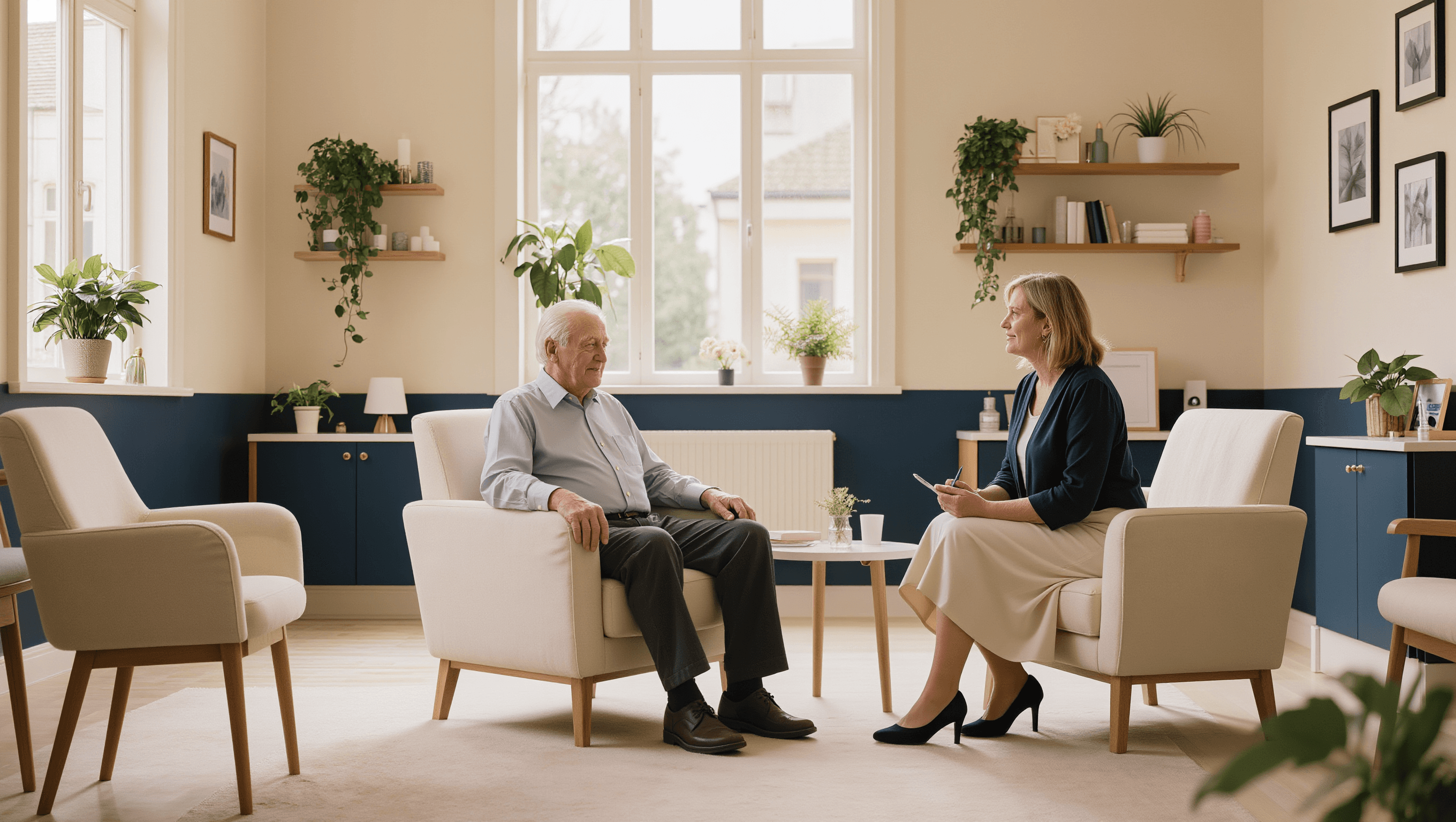Psychotherapie ab 70: Funktioniert sie? Studienlage 2026