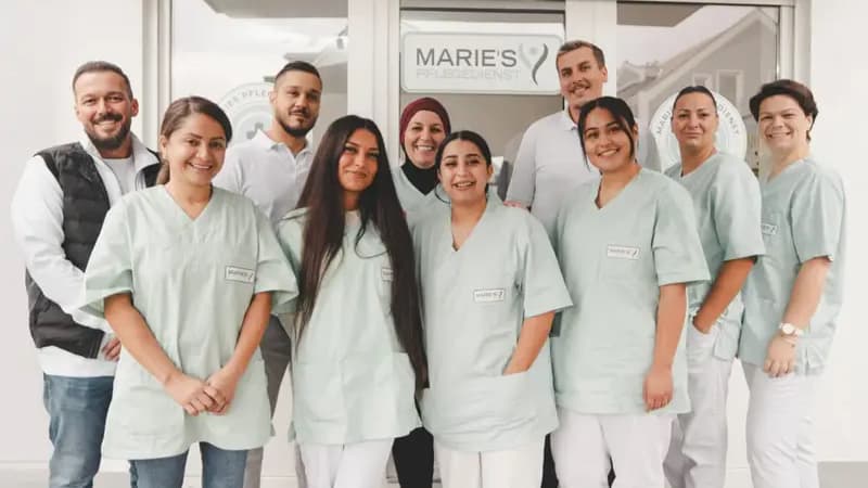 Google-Unternehmensprofil von Maries Pflegedienst — bestbewerteter ambulanter Pflegedienst in München 2026