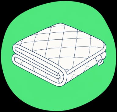 Bettschutz waschbar (Textil)