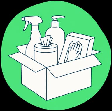 Desinfektions-Plus-Box
